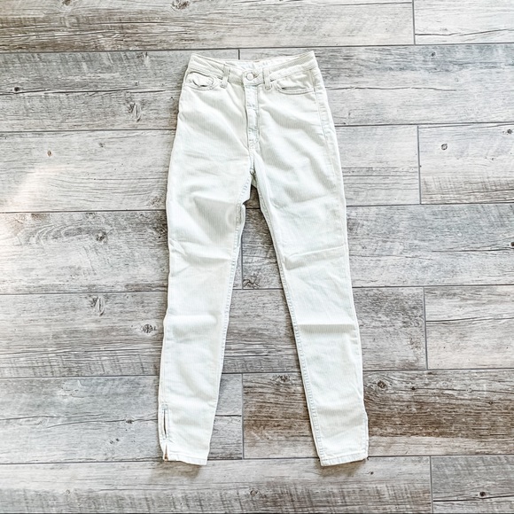 NBW American Apparel Striped Denim Jeans - Picture 2 of 11